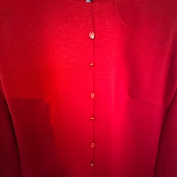 Johnny Martin Vibrant Red Mini Dress - Picture 2 of 7